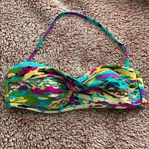 REEF watercolor swim top